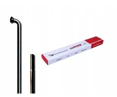 Cn Spoke STD14 stipinai 2.0-2.0-2.0 Nerūdijantis plienas 242mm juoda + nyple 144pt.