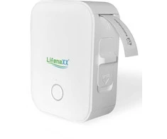 Technaxx Lifenaxx nešiojamas terminis etikečių spausdintuvas, baltos spalvos (LX-048)
