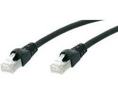 Telegärtner Patchkabel, S/FTP, PiMF, Cat 6A (ISO/IEC), juoda, 10,0 m (L00005A0032)