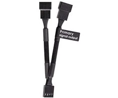 Thermaltake 4 kontaktų - 4 kontaktų x2, 0,11 m, Juodas (AC-060-CO1OTN-F1)