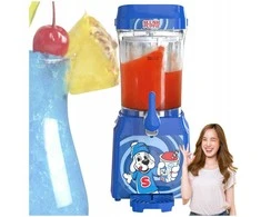 Fizzics Jamara Fizz ledų gaminimo aparatas SlushPuppie ledų gaminimo aparatas Ledas puodelyje 1L mėlyna su kranikiem