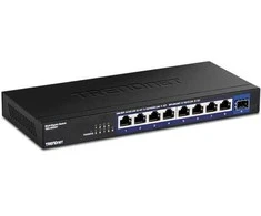 Šakotuvas Trendnet 9-PORT 2.5G UNMANAGED SWITCH - W. 10 G SFP+ PORT