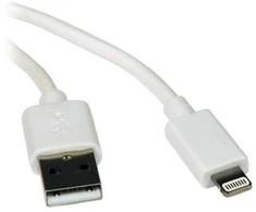 USB kabelis Eaton Lightning - USB-A 1.8 m Baltas (M100-006-WH)
