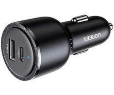 Ugreen EC701, USB + USB-C, 63W juodas