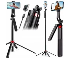 Kijek Selfie Stick Statyw Na Telefonas Išmanusis telefonas 180cm Pilot Bluetooth Ulanzi / Ma09