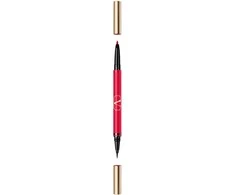 Valentino Twin Liner Double-Ended Gel Pieštukas Akių apvadas 02 Juodas &amp; Rosso, 8 g