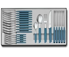 Victorinox Swiss Modern Stalo įrankių rinkinys 24 vnt. Mėlyna