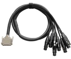 Warm Audio Šiltas garsas – Kabelis Audio PREMIER DB25 – XLRf 1,8m