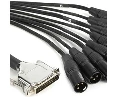 Warm Audio Šiltas garsas – Kabelis Audio PREMIER DB25 – XLRm 1,8m