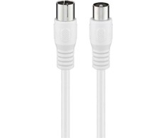Kabelis Goobay Antenowy 10m balta (JAB-4410929)