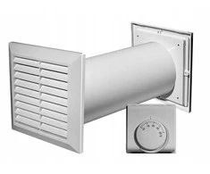 Ventiliatorius AWENTA Awenta CM100 Cozy Move 4in1 ventiliacijos komplektas su baltu termostatu