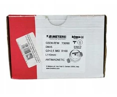 BMETERS JS antimagnetinis vandens skaitiklis. 1/2, srautas 2,5 karštam vandeniui MID R100/R50 su IP65 radijo moduliu