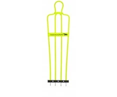 Yakimasport „AriFlow“ futbolo sienelė, 160 cm, „Passive Defender Junior“ geltona