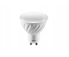 GTV LED ŠVIESOS šaltinis, A-G, SMD 2835, 3000K, GU10, 5,6W, AC180-250V, 50-60Hz, 120°, 410lm,