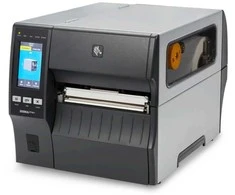 Zebra TT spausdinimo spausdintuvas ZT421; 6", 203 dpi, Europos ir JK laidas, nuoseklusis prievadas, USB, 10/100 Tinklinis, „Bluetooth 4.1“/MFi, USB jungtis, pjaustytuvas su surinkimo dėklu, EZPL