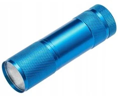 GTV LED žibintuvėlis 3xAAA baterijoms 1,5 V, 3W, 150lm, 6400K, 22 m, IP20, mėlynas