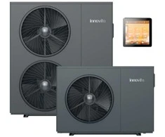 Aukštatemperatūrinis Šilumos Siublys Monoblokas Innovita Grigna R290 20T vienos fazės