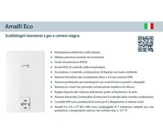 Dujinis vandens šildytuvas Innovita Amalfi Eco 14 RS i HM (24,0 kW) MTN+LPG (-15 laipsnių)