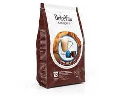 Dolce Vita Biscottino — sausainių cappuccino kavos kapsulės 10vnt. (tinka Nespresso* sistemai)