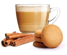 Dolce Vita Biscottino — sausainių cappuccino kavos kapsulės 10vnt. (tinka Nespresso* sistemai)