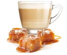 Dolce Vita Caramel Salato — sūdyto karamelės cappuccino kavos kapsulės 16vnt. (tinka Dolce Gusto* sistemai)