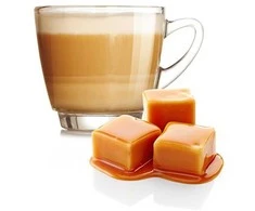 Dolce Vita Caramelito — karamelės cappuccino kavos kapsulės 16vnt. (tinka Dolce Gusto* sistemai)