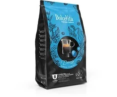 Dolce Vita Decaffeinato — be kofeino kavos kapsulės 8vnt. (60% Arabica) (tinka Dolce Gusto* sistemai)