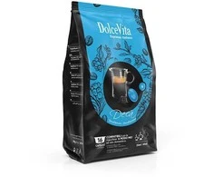 Dolce Vita Decaffeinato — be kofeino kavos kapsulės 16vnt. (60% Arabica) (tinka Lavazza A Modo Mio* sistemai)