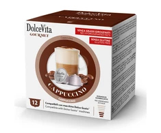 Dolce Vita Cappuccino — cappuccino kavos kapsulės 72 vnt. (tinka Dolce Gusto* sistemai)