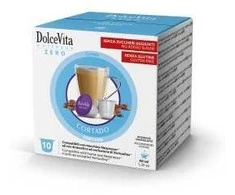 Dolce Vita Cortado — ispaniško stiliaus stiprios kavos kapsulės 80 vnt. (tinka Nespresso* sistemai)