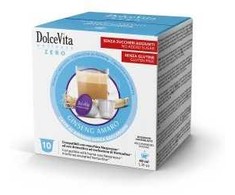Dolce Vita Ginseng Amaro — kartaus ženšenio cappuccino kavos kapsulės 80 vnt. (be cukraus) (tinka Nespresso* sistemai)