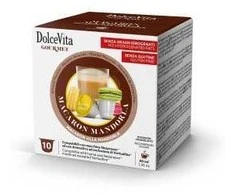 Dolce Vita Macaron — migdolinio pyragaičio (macaron) skonio cappuccino kapsulės 80 vnt. (tinka Nespresso* sistemai)