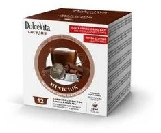 Dolce Vita Miniciok — šokolado gėrimo kapsulės 96 vnt. (tinka Lavazza A Modo Mio* sistemai)