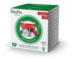 Dolce Vita Sottobosco — raudonųjų vaisių žolelių arbatos kapsulės 72 vnt. (tinka Dolce Gusto* sistemai)