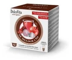 Dolce Vita Tè al Melograno — granatų arbatos kapsulės 72 vnt. (tinka Dolce Gusto* sistemai)