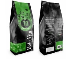 Dolce Vita Gran Crema — kreminės tekstūros kavos mišinys (70% Arabica), 1kg