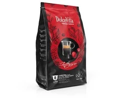 Dolce Vita Intenso — intensyvios stiprios kavos kapsulės 8vnt. (50% Arabica) (tinka Dolce Gusto* sistemai)