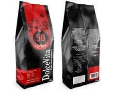 Dolce Vita Intenso — intensyvios stiprios kavos mišinys (50% Arabica), 1kg