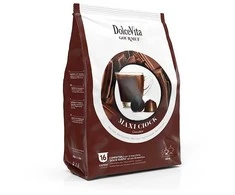 Dolce Vita Maxiciok — šokolado gėrimo kapsulės 16vnt. (tinka Dolce Gusto* sistemai)