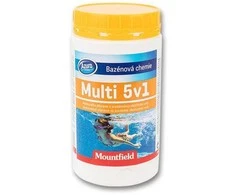 Multi chloras 5in1 1 200g tabletės - 1kg