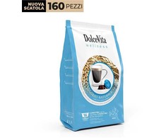 Dolce Vita Orzo — miežių kavos kapsulės 16vnt. (tinka Lavazza A Modo Mio* sistemai)