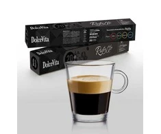 Dolce Vita Ristretto — ristretto kavos kapsulės 10vnt. (20% Arabica) (tinka Nespresso* sistemai)