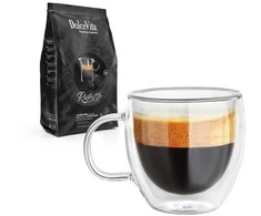 Dolce Vita Ristretto — ristretto kavos kapsulės 16vnt. (20% Arabica) (tinka Lavazza A Modo Mio* sistemai)