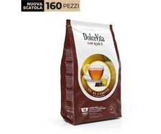 Dolce Vita Tè al Limone — citrinų arbatos kapsulės 16vnt. (tinka Lavazza A Modo Mio* sistemai)