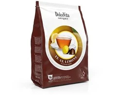 Dolce Vita Tè al Limone — citrinų arbatos kapsulės 16vnt. (tinka Dolce Gusto* sistemai)