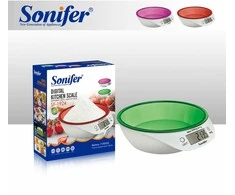 Virtuvinės svarstyklės Sonifer SF-1924 – 5kg, LCD, su dubeniu