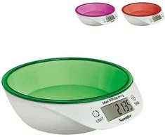 Virtuvinės svarstyklės Sonifer SF-1924 – 5kg, LCD, su dubeniu