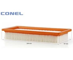 Conel Filtras gofruotas KARCHER DS 6.000 / DS 5.800 / DS5600 dulkių siurbliams