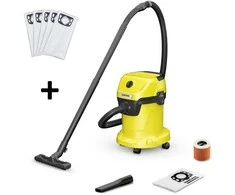 Dulkių siurblys Karcher WD 3 + MicroFleece maišeliai 5vnt