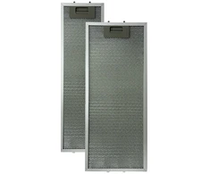 Aliuminio filtras gartraukui, 2vnt., 49.85x20.65/15.65cm AL-TCS400 HEINNER